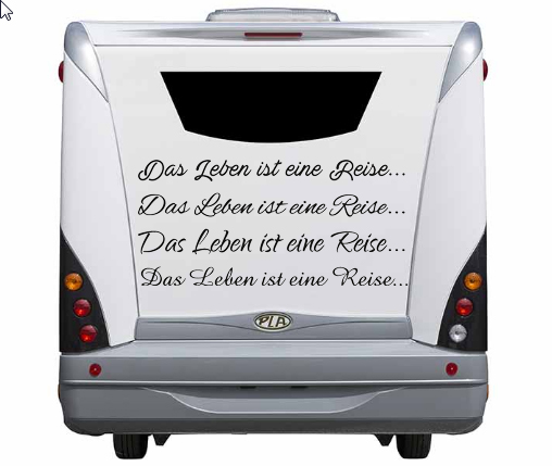 Wohnwagen Aufkleber Landschaft aufkleber auto wohnwagen wohnmobil caravan das leben ist Wohnwagen Aufkleber Landschaft aufkleber auto wohnwagen wohnmobil caravan das leben ist